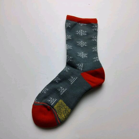 Voxx Life Stasis Neuro Socks Wellness Crew Snow Holiday Sz M (Wo 7.5-11, M 6-9) - Picture 3 of 4